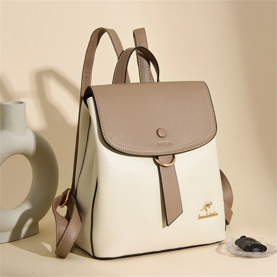 2024 High Quality Fashion Prin - Leather Backpack Vintage recensie en prijs