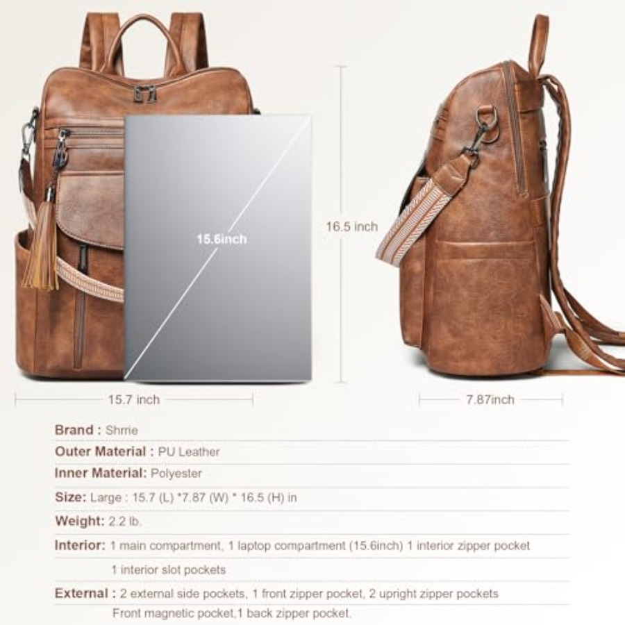 Laptop Backpack for Women 15.6 - Laptop Backpack 15.6 recensie en prijs
