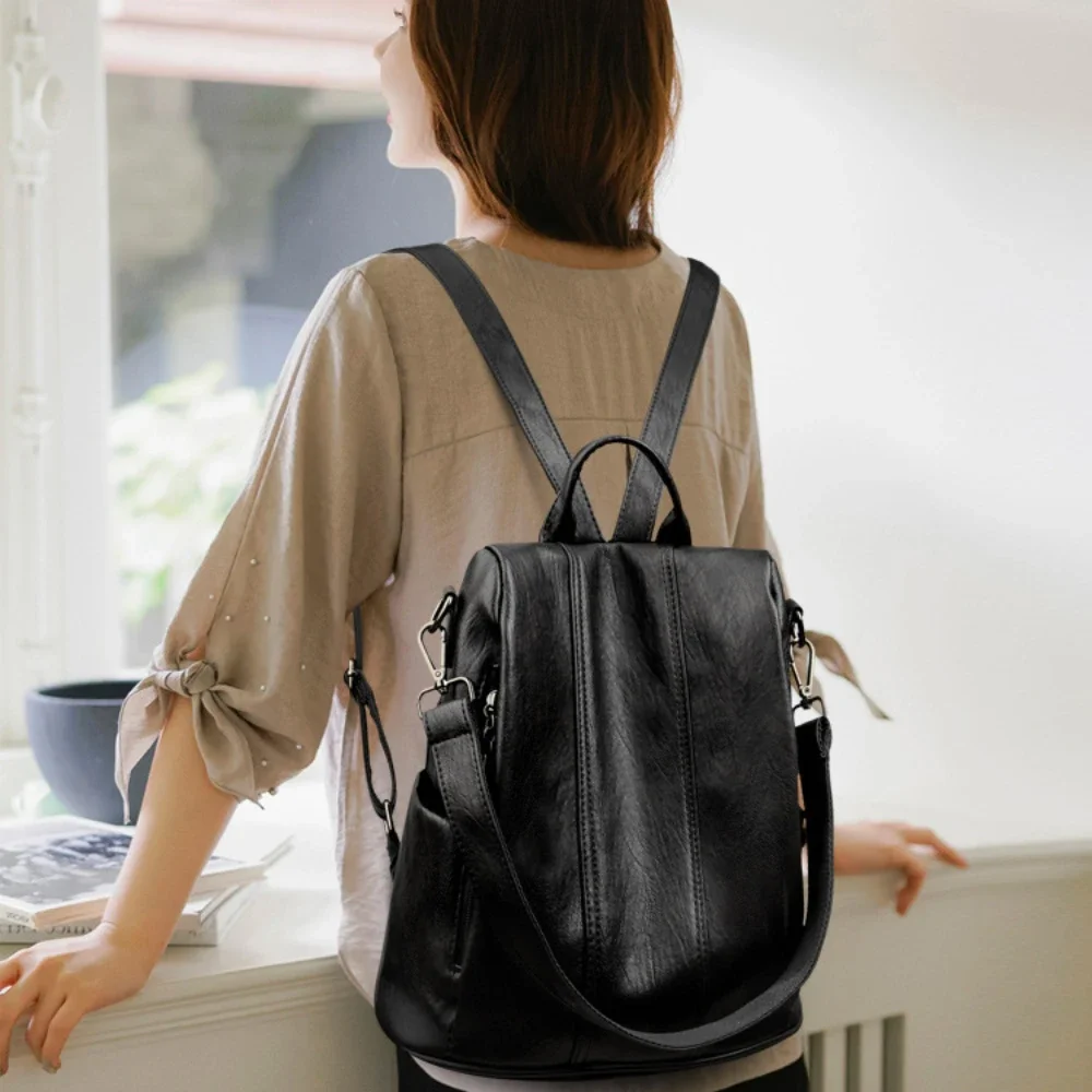NEW Anti-theft Laptop Backpack - Leather Backpack Vintage recensie en prijs