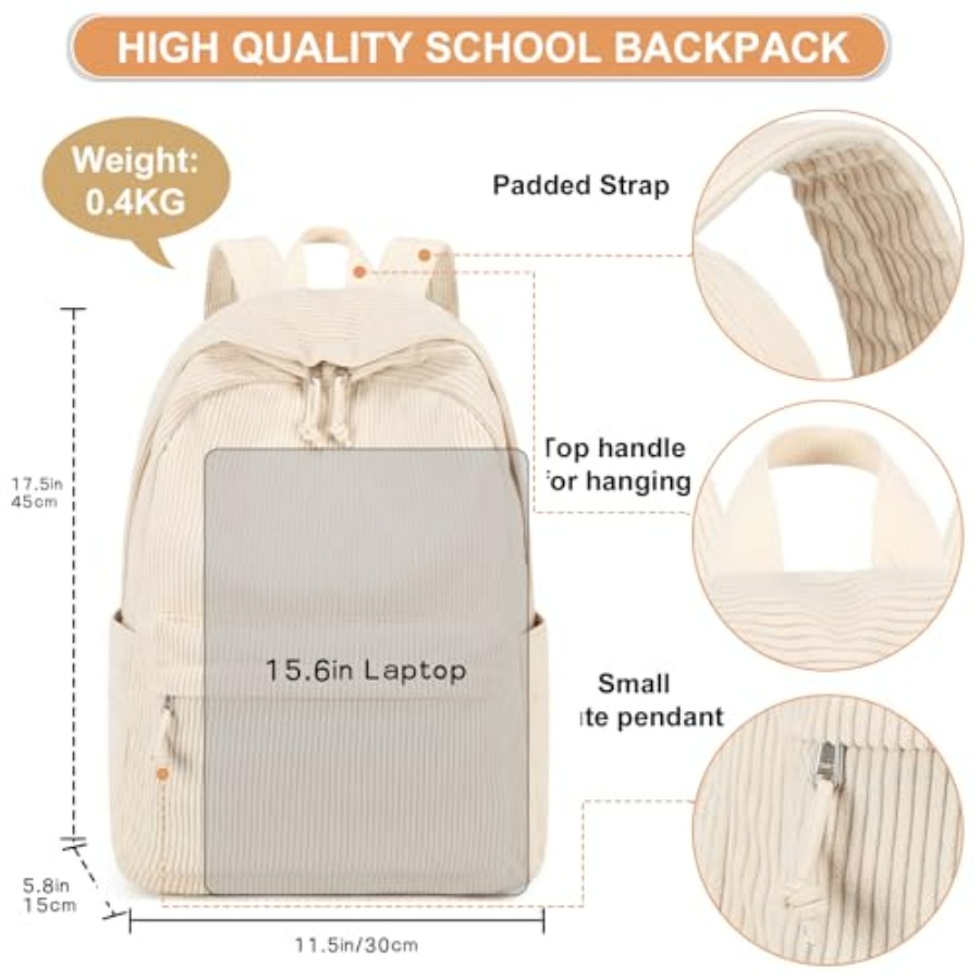 School Backpack for Teens Larg - School Backpack Teen recensie en prijs