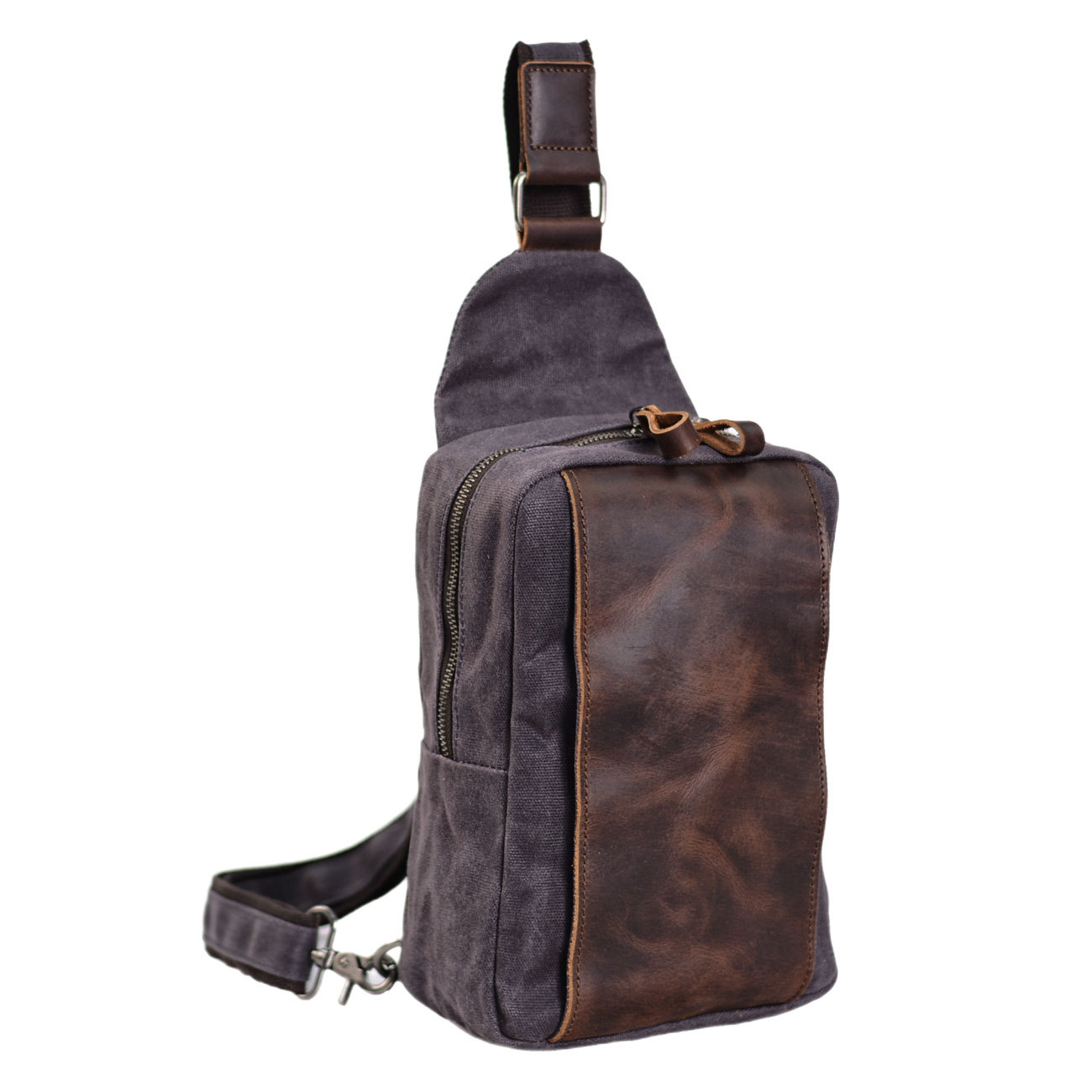 Casual Men's Vintage Waxed Can - Sling Backpack Shoulder recensie en prijs