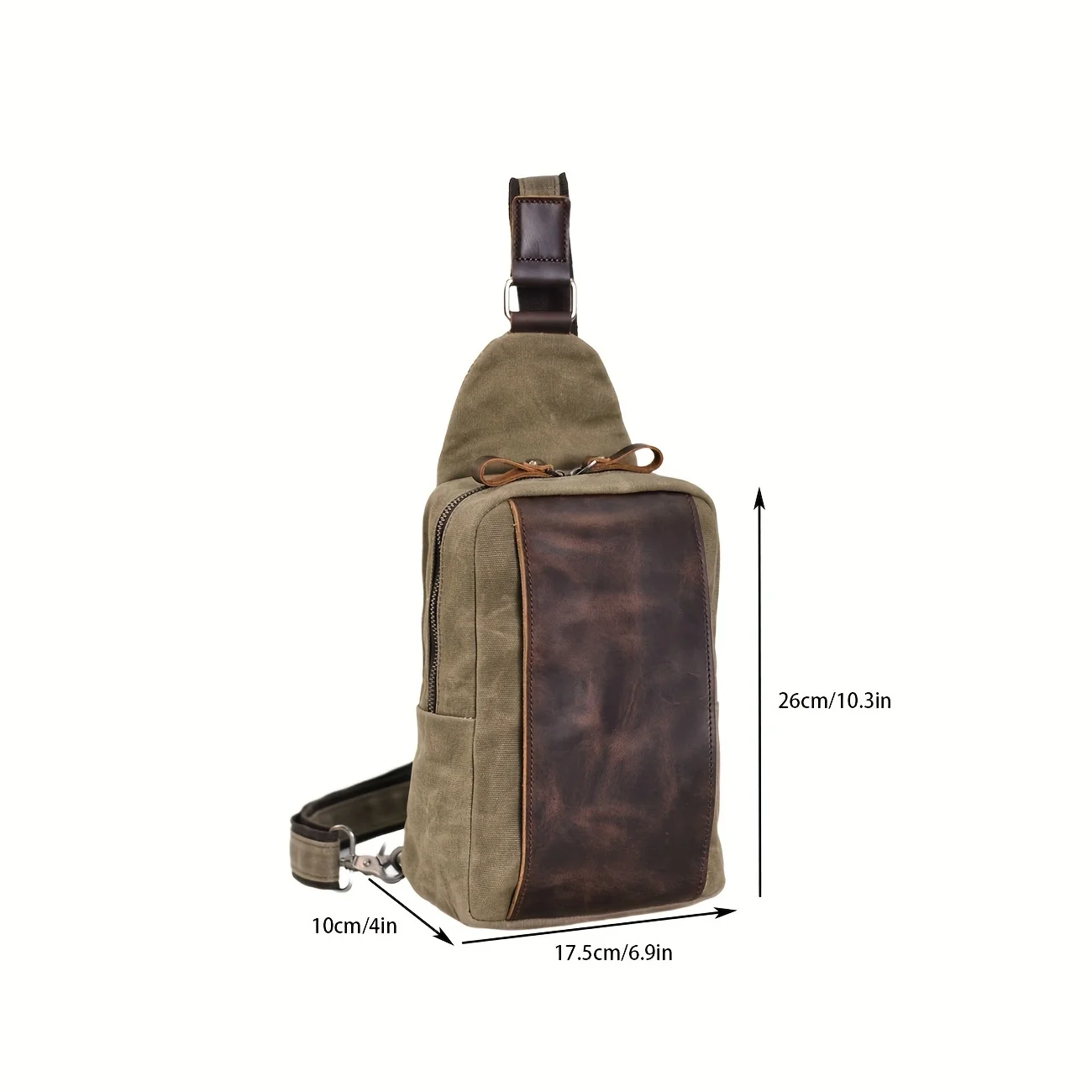 Casual Men's Vintage Waxed Can - Sling Backpack Shoulder recensie en prijs
