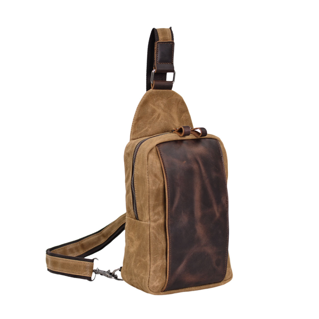 Casual Men's Vintage Waxed Can - Sling Backpack Shoulder recensie en prijs