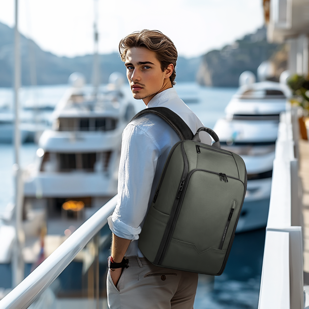 HK Business Men's Backpack 15. - Laptop Backpack 15.6 recensie en prijs