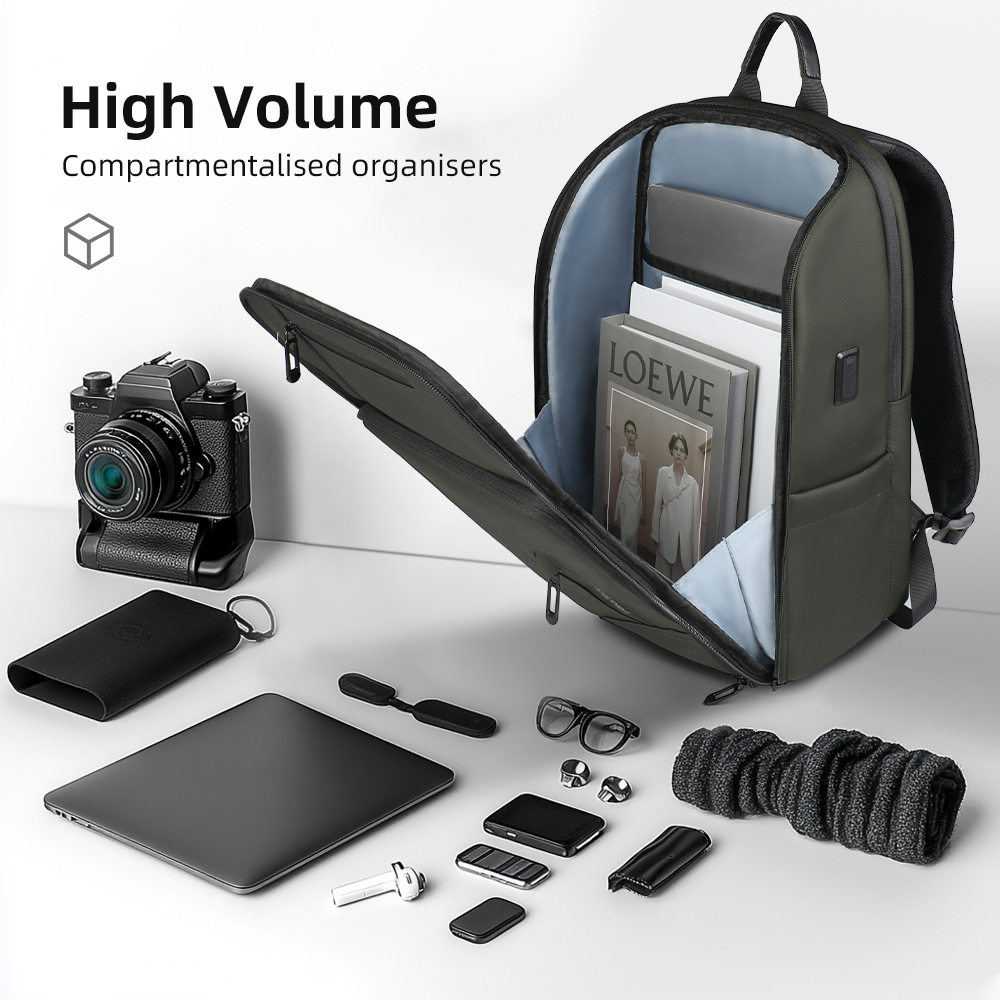 HK Business Men's Backpack 15. - Laptop Backpack 15.6 recensie en prijs
