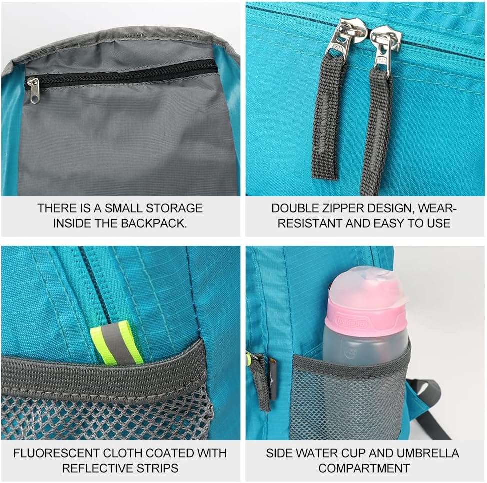 20L Lightweight Hiking Backpac - Foldable Backpack Small recensie en prijs