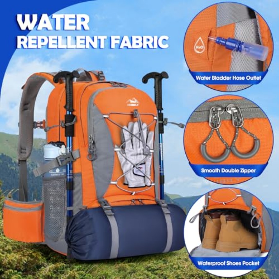 50L Hiking Backpack Waterproof - Hiking Backpack Waterproof recensie en prijs