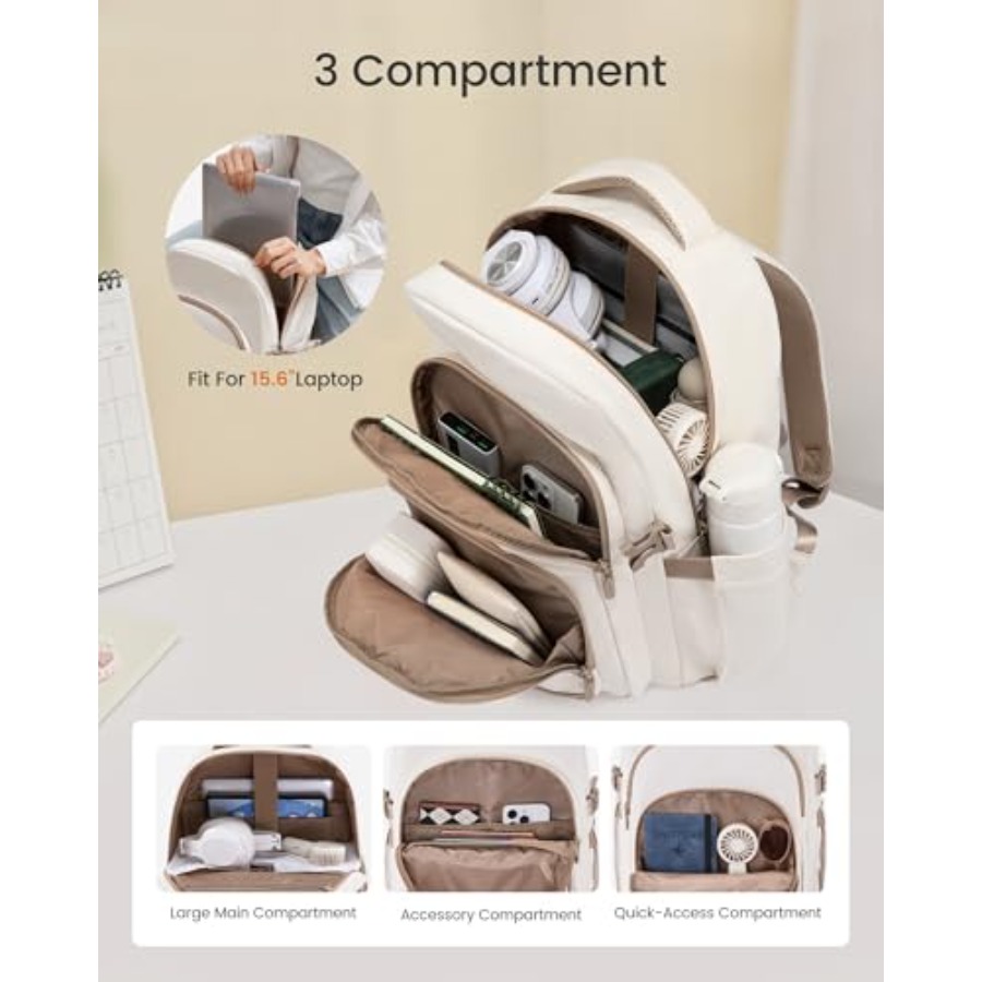 Laptop Backpack for Women, Wor - School Backpack Teen recensie en prijs