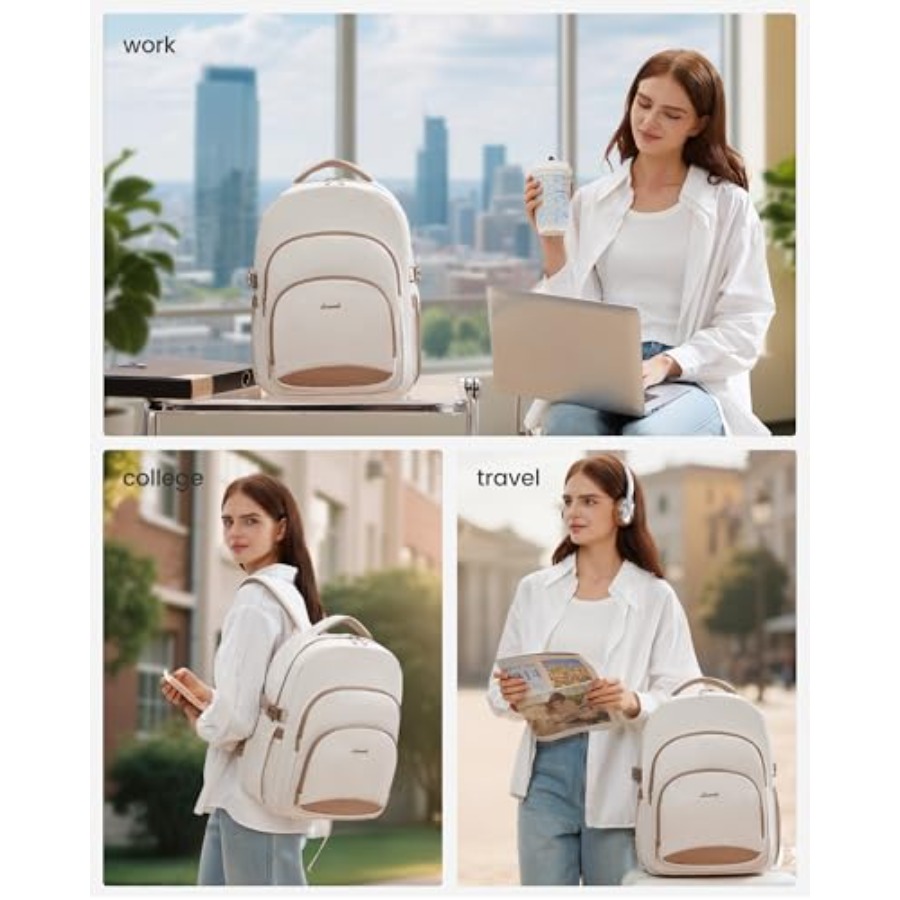 Laptop Backpack for Women, Wor - School Backpack Teen recensie en prijs